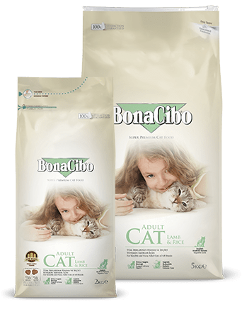 Bonacibo Adult cat 2 kg(lamp&rice)