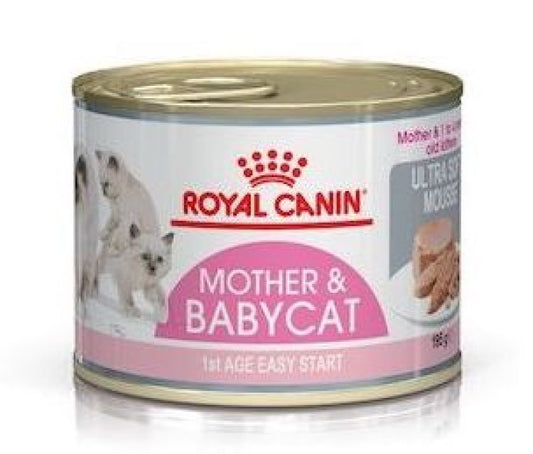 Feline Health Nutrition Mother & Babycat Mousse (WET FOOD - Cans) 12 x 195g